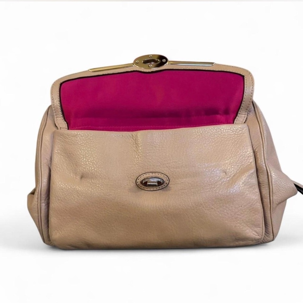 Coach Beige Bag with Strap and Dust Bag - Picture 9 of 11